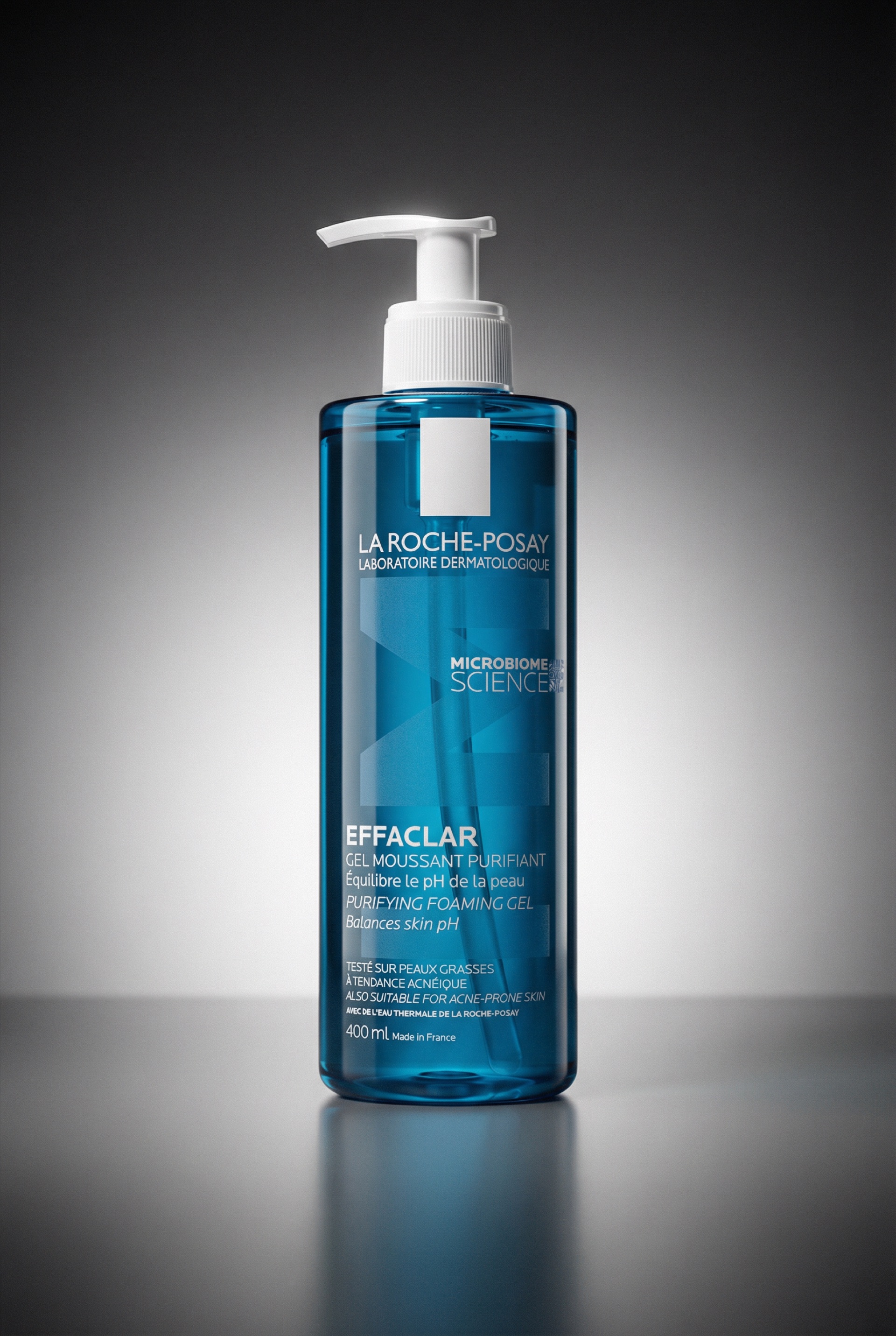 Packshot gel moussant